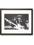 Sonic Editions - Framed 1969 Jimi Hendrix at The Royal Albert Hall Print, 16&quot; x 20&quot;
