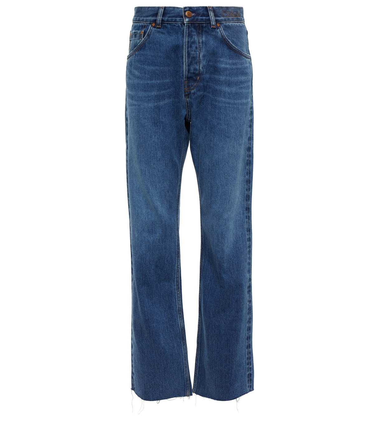 Chloe - High-rise straight jeans Chloe