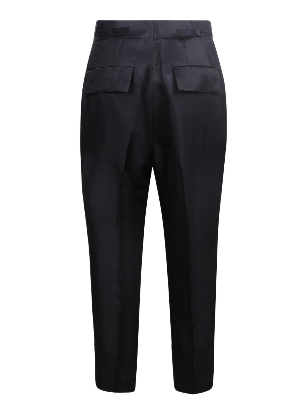 Sapio Silk Cropped Trousers
