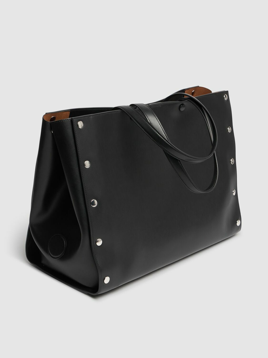 トートバッグ Stella McCartney SS25 Tote Alter Mat (7B0138WP0562 2102) STELLA MCCARTNEY Studded Alter Mat Tote Bag Stella McCartney