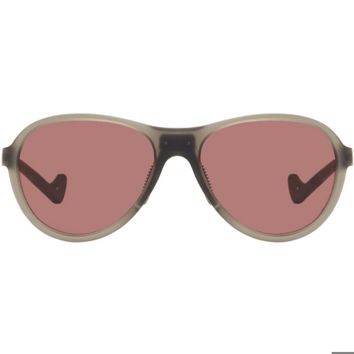 Photo: District Vision Grey and Pink Kaishiro Explorer Sunglasses 