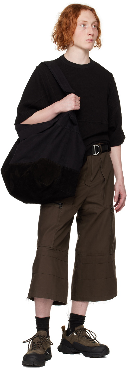 BRYAN JIMENÈZ Brown Uniform Cargo Pants