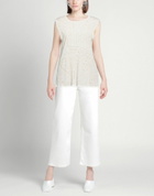 Alessia Santi Womens Top Sand