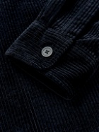 Club Monaco - Cotton-Corduroy Shirt - Black