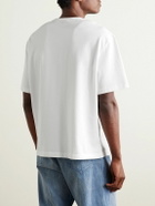 Séfr - Mauro Organic Cotton-Jersey T-Shirt - White