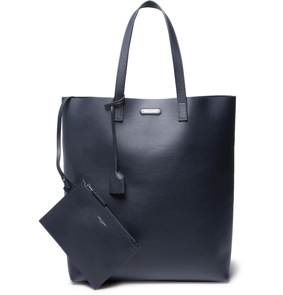 Saint Laurent - Men - logo-debossed Padded Leather Tote Bag Black