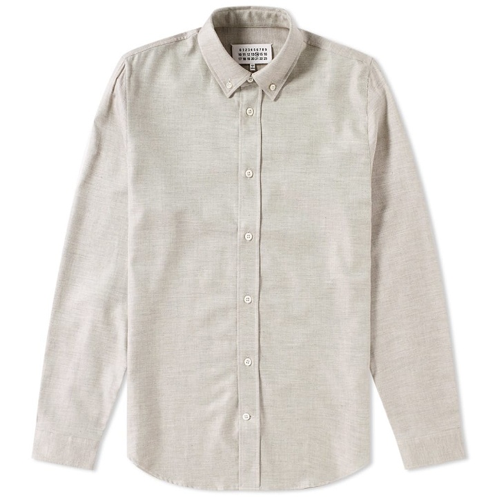 Photo: Maison Margiela 10 Button Down Flannel Shirt