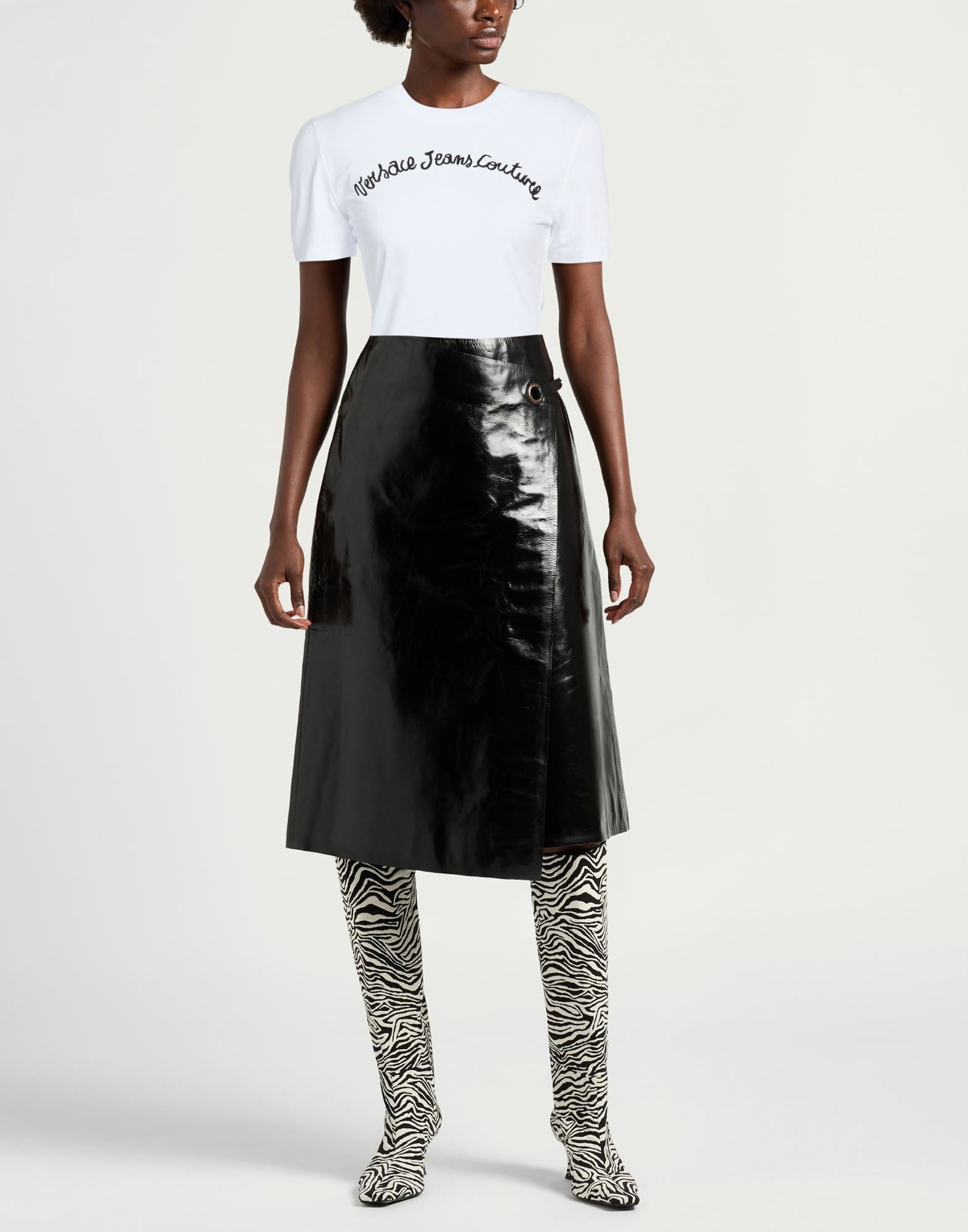 Versace Jeans Couture Womens T-shirt in White