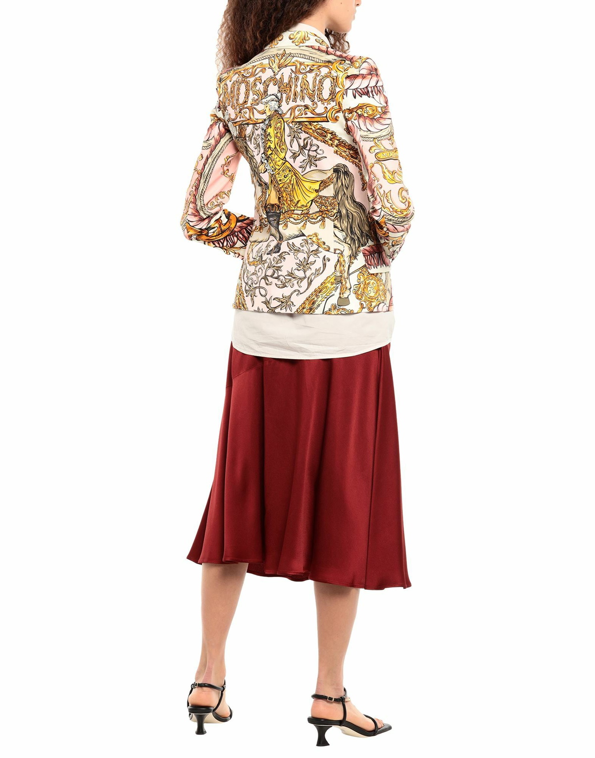 Moschino Womens Blazer in Pink