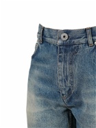 BALMAIN - Regular Denim Cotton Jeans