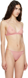 Calvin Klein Collection Pink Ruby Triangle Bralette