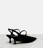 Dolce&Gabbana Suede slingback pumps
