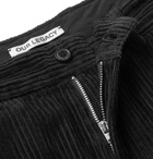 Our Legacy - Cotton-Corduroy Trousers - Men - Black