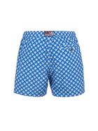 MC2 Saint Barth Man Lightweight Fabric Swim-shorts Lighting 70 With Seastars Print