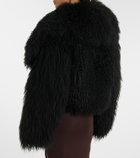 The Attico Shearling jacket