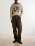 Enfants Riches Déprimés - Straight-Leg Paint-Splattered Jeans - Brown