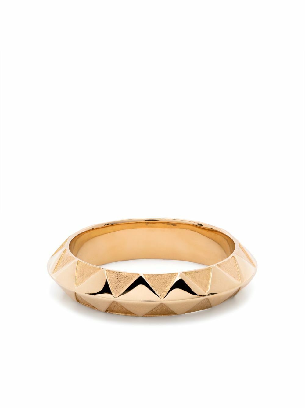 Harwell Godfrey 18K Yellow Gold Knife Edge Band Ring