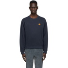 Kenzo Navy Tiger Crest Sweatshirt