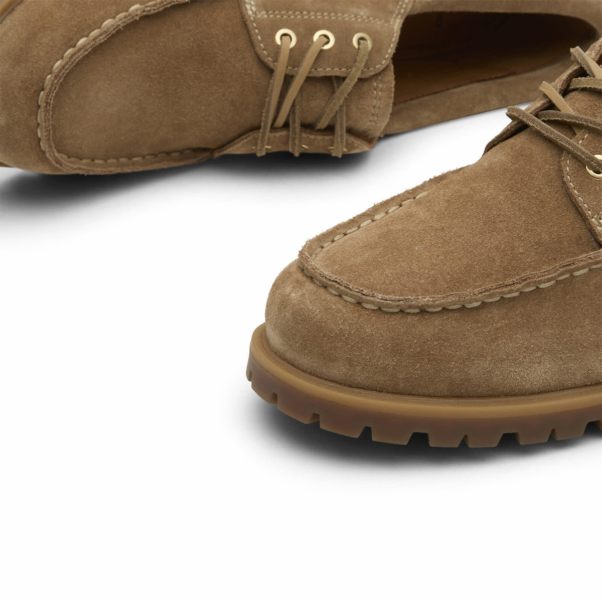 Vagabond Shoemakers Women's Joslyn Lace Up Shoes in Beige