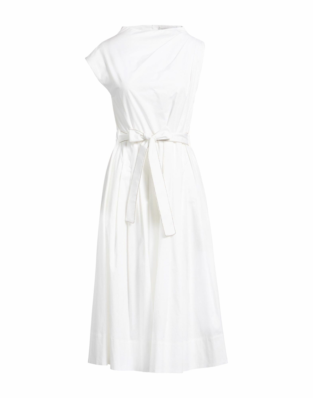 Peserico Womens Midi dress in White