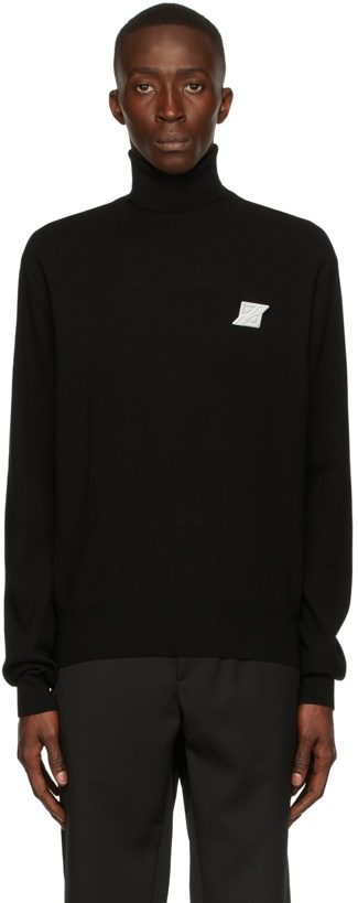 Photo: We11done Logo Pin Turtleneck