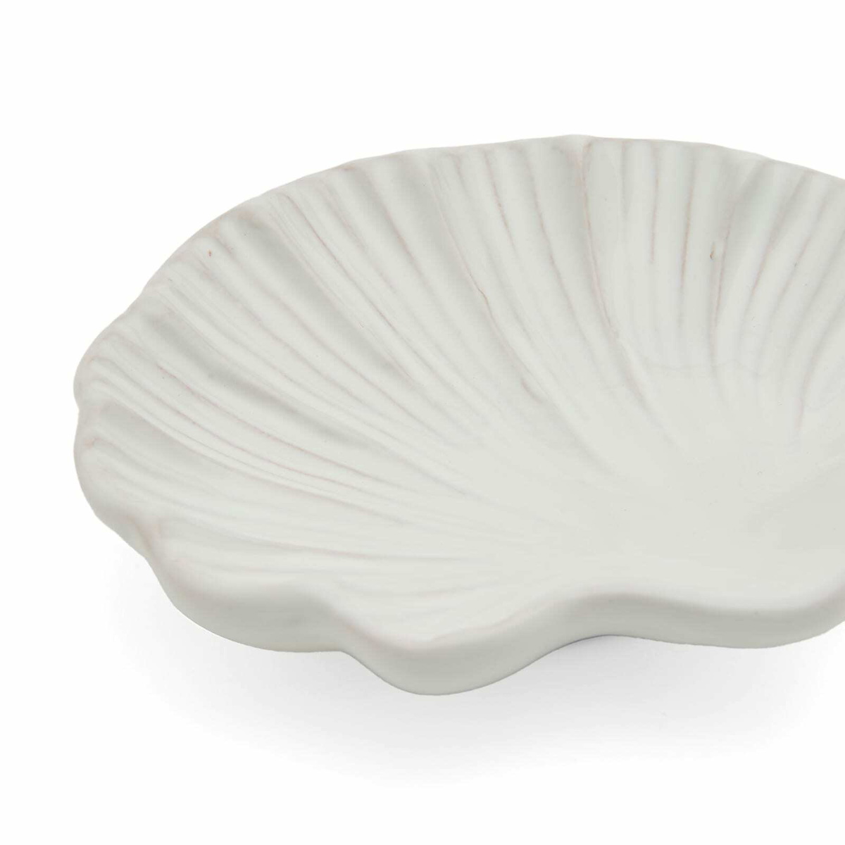 The Conran Shop Puglia Shell Dish in White 