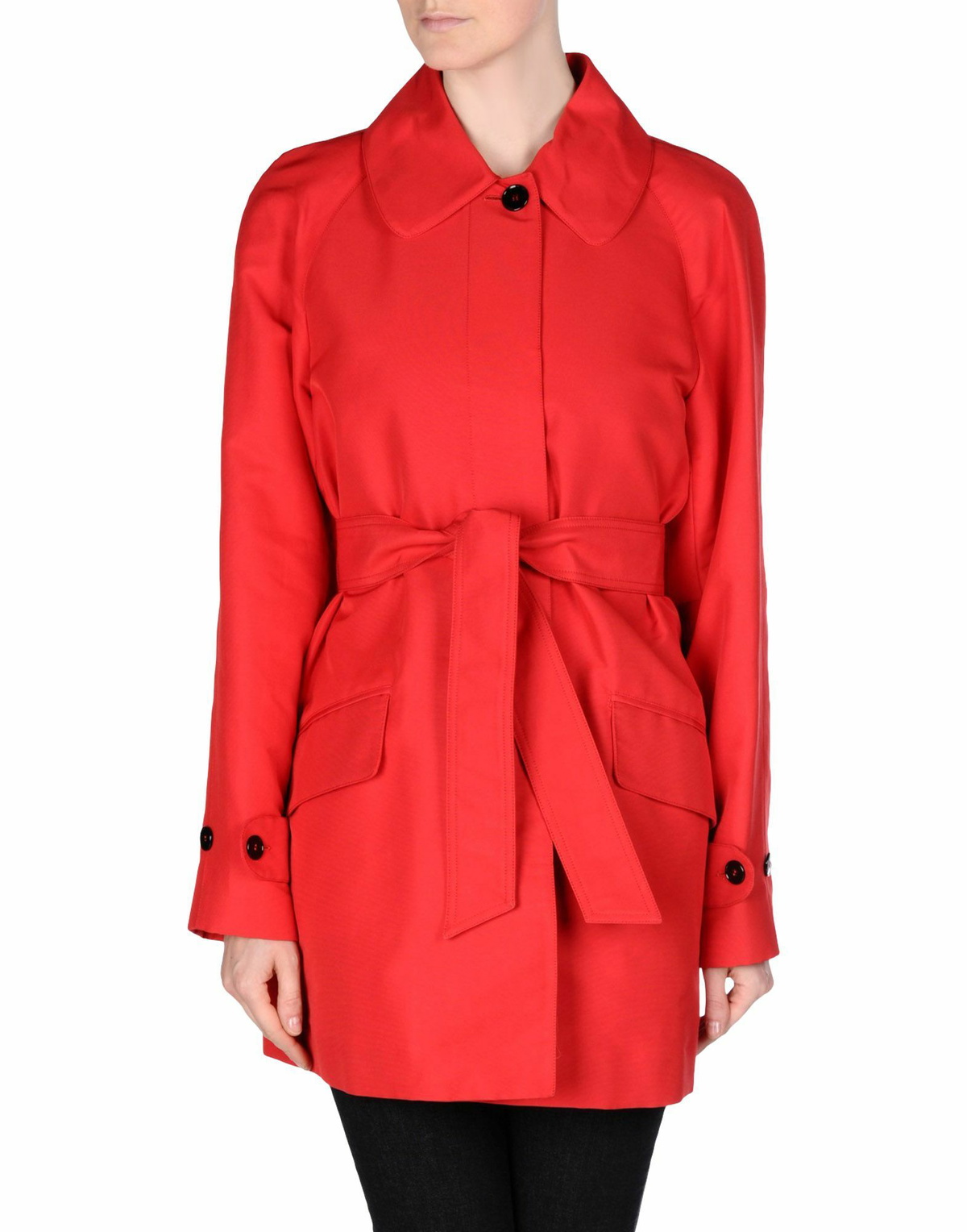 Dolce & gabbana Womens Overcoat & Trench Coat in Red