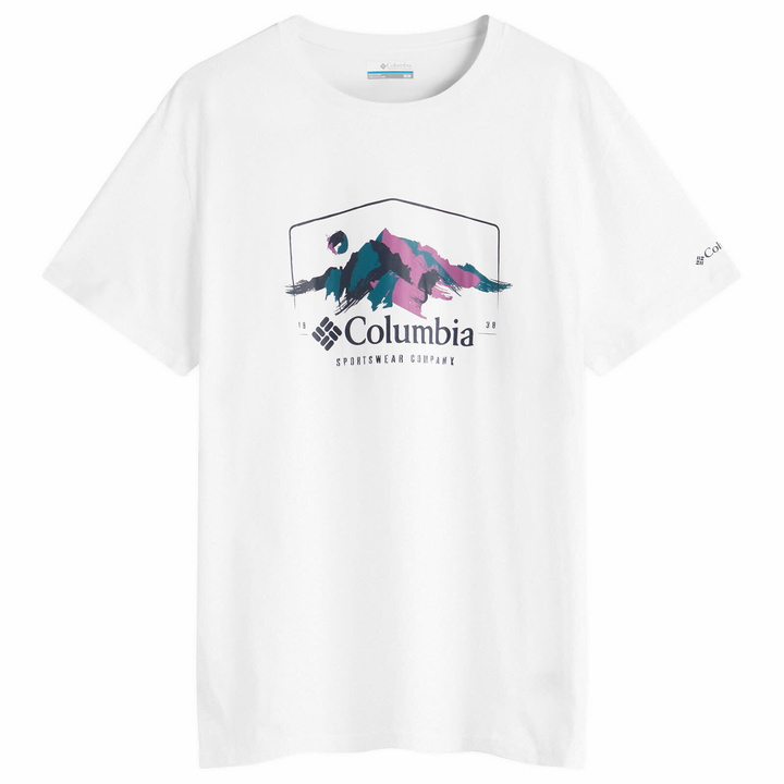 Photo: Columbia Men's Path Lake™ Graphic T-Shirt in White