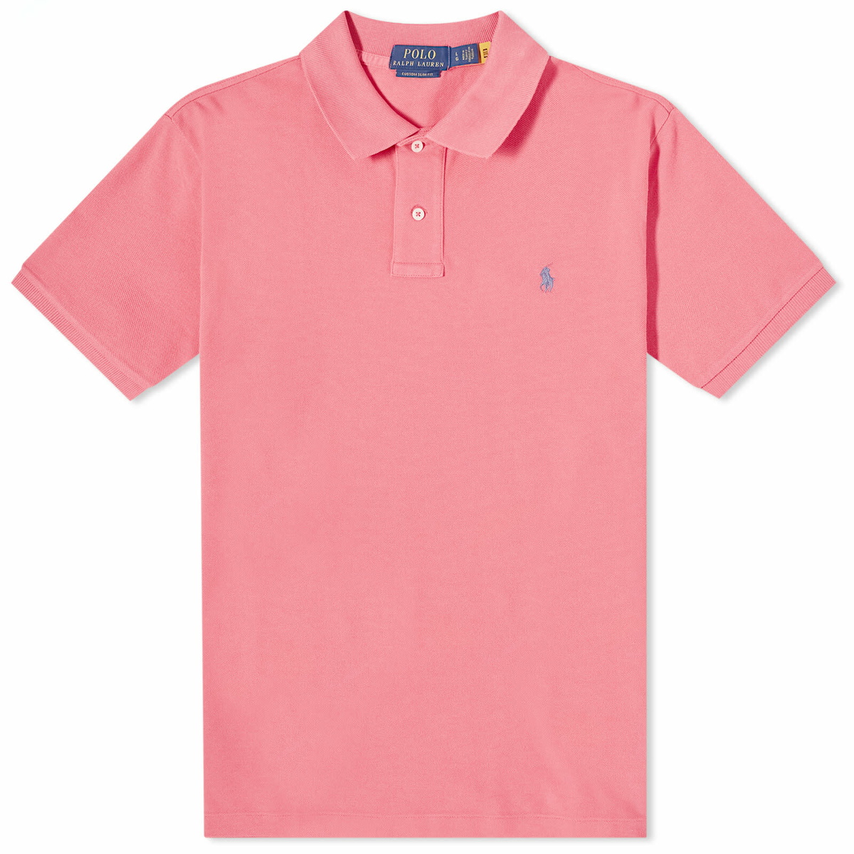 POLO RALPH LAUREN SLIM FIT MESH POLO SHIRT, Red Men's Polo Shirt