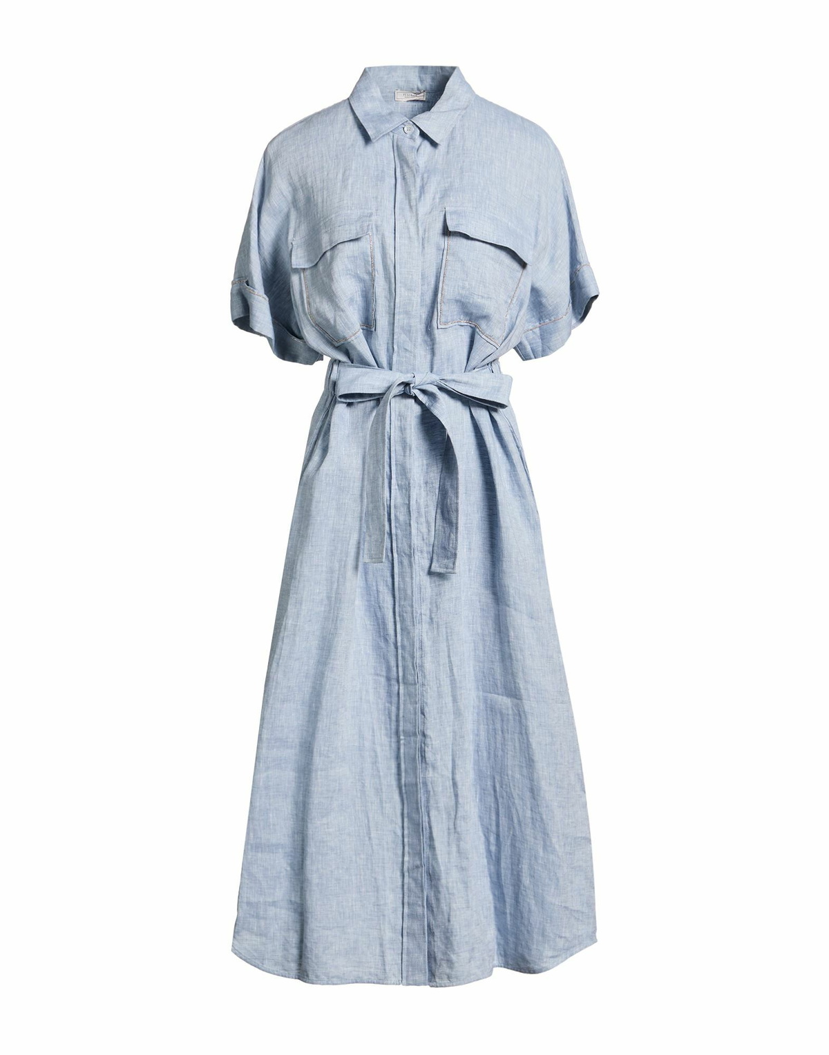 Peserico Womens Midi dress Light in Blue