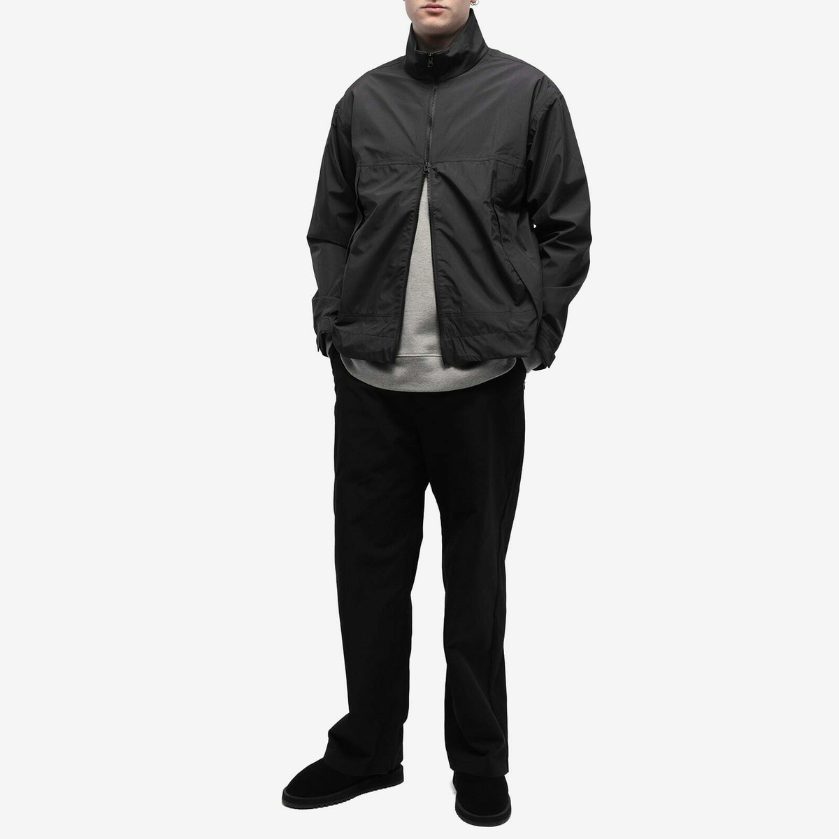 GR10K Men's Stock Waterproof Jacket in Asphalt Grey GR10K