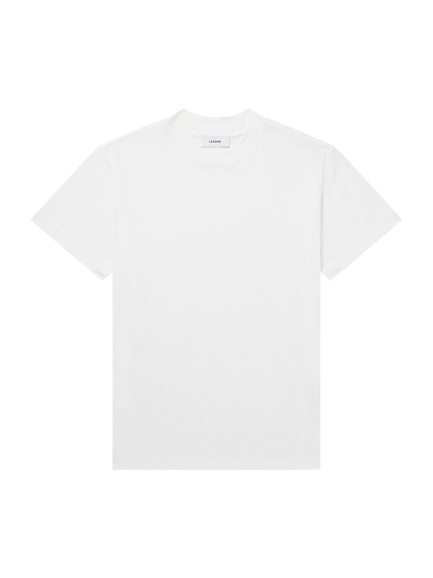 Photo: Lardini - Cotton-Jersey T-Shirt - White