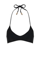 Nounou Elfie Scoop-neck Bikini top Black