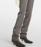 Calvin Klein Collection Lucia high-rise wool slim pants