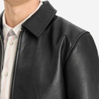 Won Hundred Men's Dutton Leather Jacket in Black