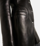 Khaite Naran leather jacket