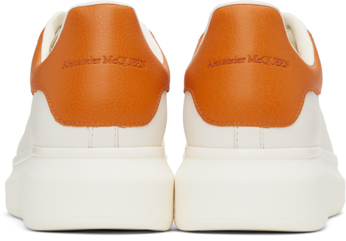 McQueen Off-White & Orange Oversized Sneakers
