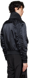Ottolinger Navy Scarf Bomber Jacket