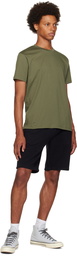 Sunspel Khaki Riviera T-Shirt