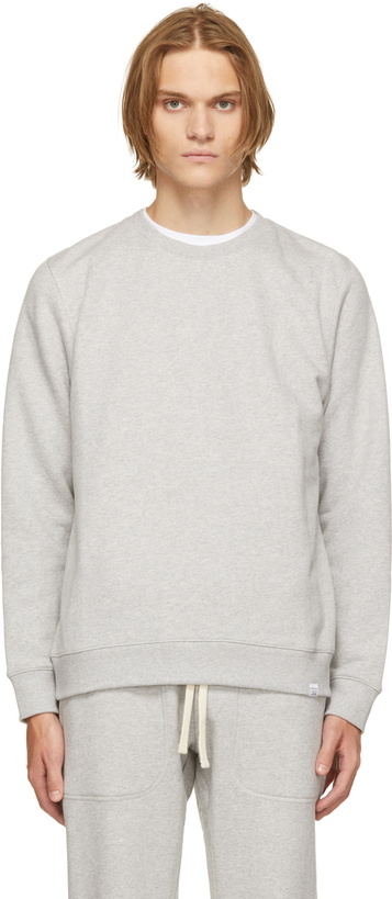 Photo: Norse Projects Grey Vagn Classic Crewneck Sweatshirt