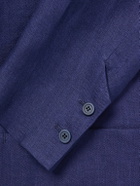 SEASE - Ellen Linen and Cotton-Blend Blazer - Blue