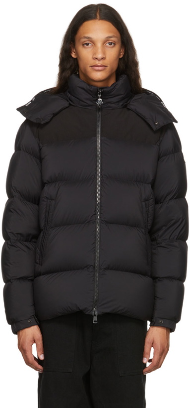 Photo: Moncler Black Down Wargnier Jacket