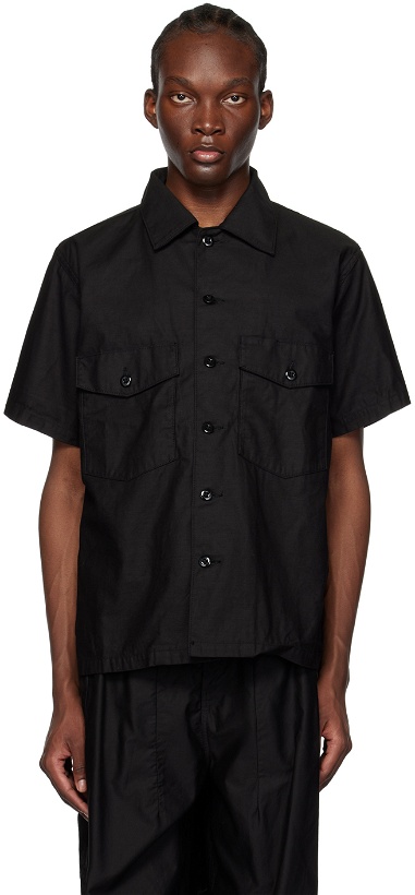 Photo: NEEDLES Black Fatigue Shirt