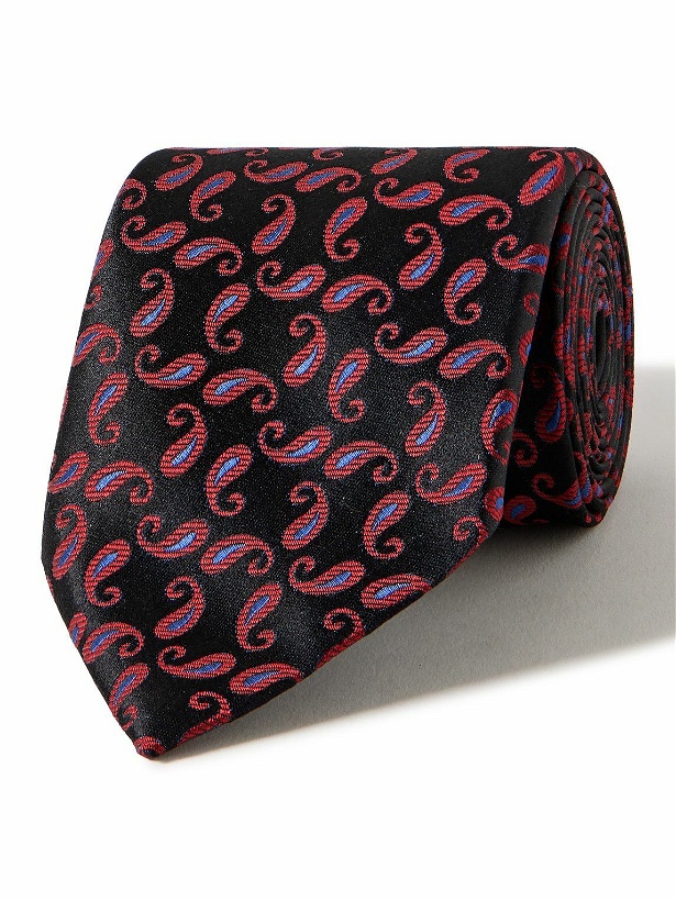 Photo: Charvet - 8.5cm Paisley-Jacquard Silk Tie