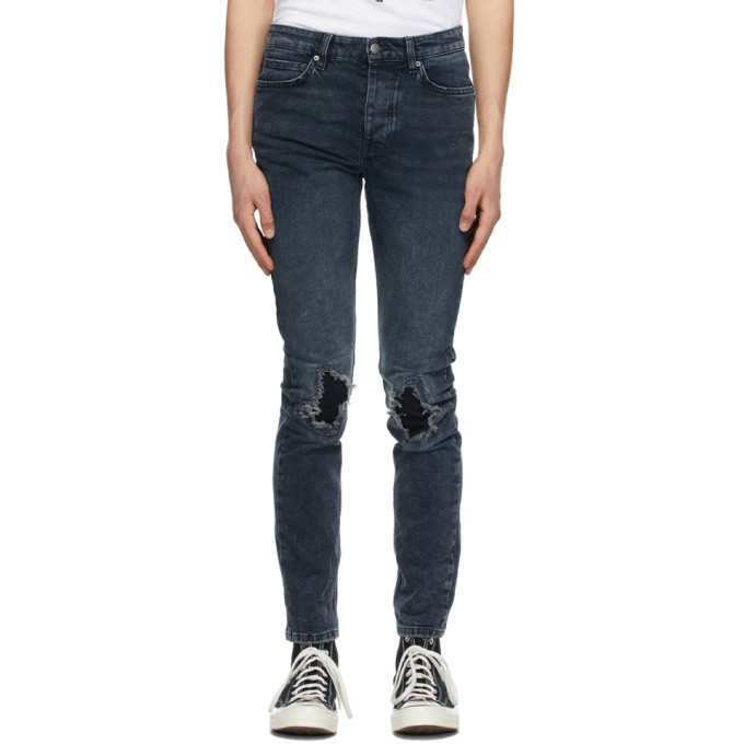 Photo: Ksubi Blue Distressed Chitch Jeans