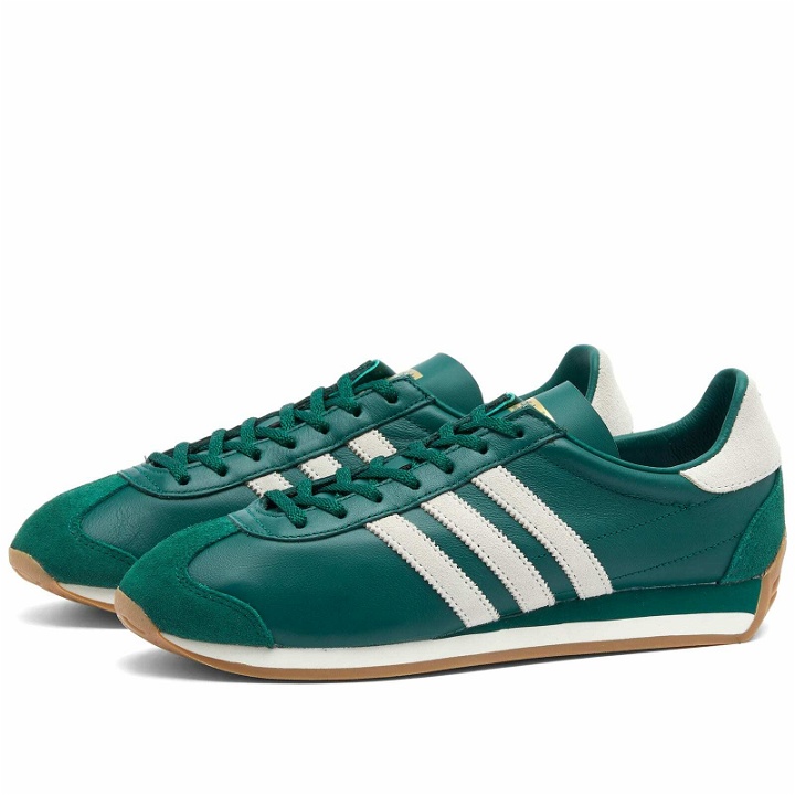 Photo: Adidas COUNTRY OG Sneakers in Collegiate Green/Chalk White/Gum4