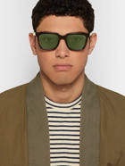 Native Sons - Kent Square-Frame Tortoiseshell Acetate Sunglasses