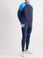 7 DAYS ACTIVE - Endurance Colour-Block Compression Running Tights - Blue