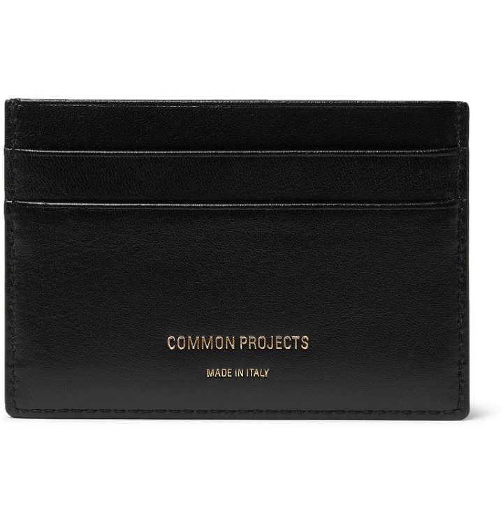 Photo: Common Projects - Leather Cardholder - Black