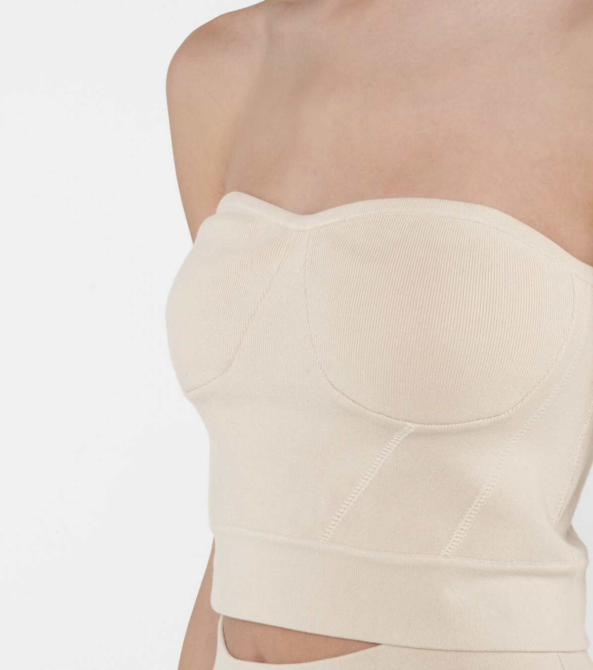 Rta - Nour stretch-cotton bustier
